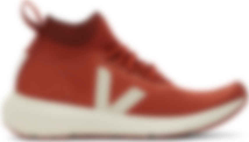 rick owens orange sneakers