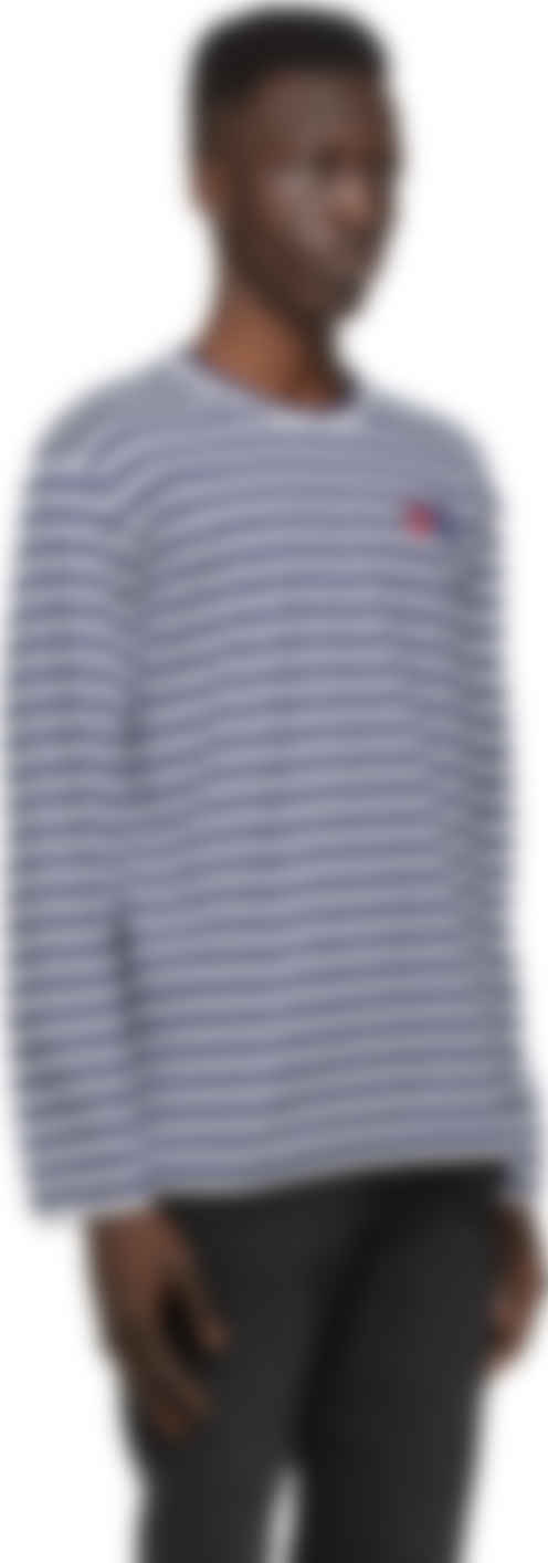 comme des garcons shirt striped long sleeve