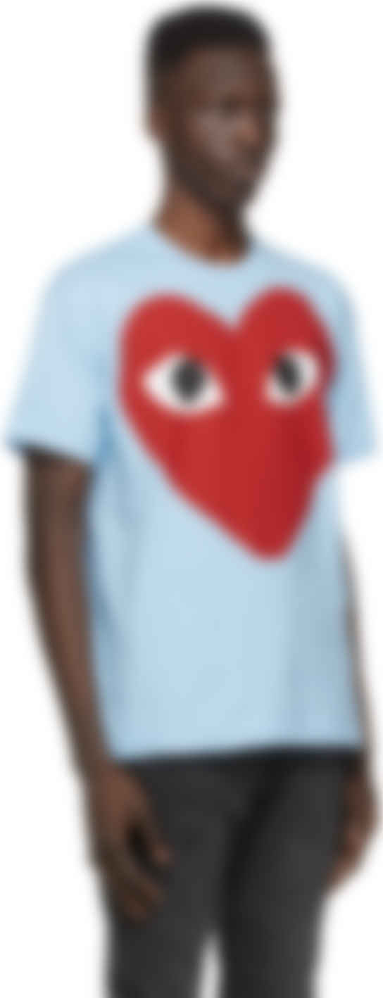 comme des garcons heart t shirt