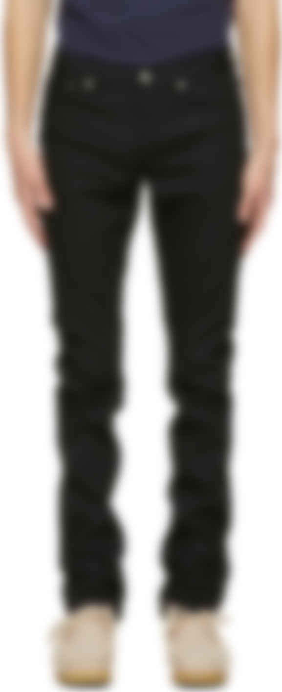 apc jeans black