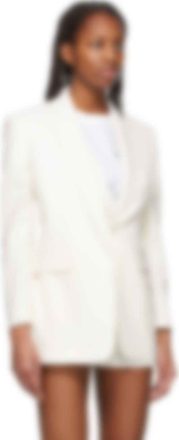 ssense off white blazer