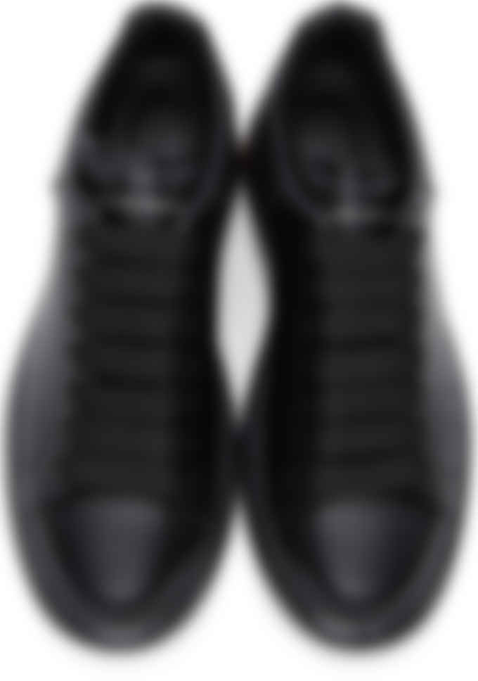 alexander mcqueen black clear sole