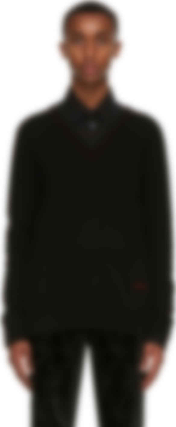 alexander mcqueen black sweater