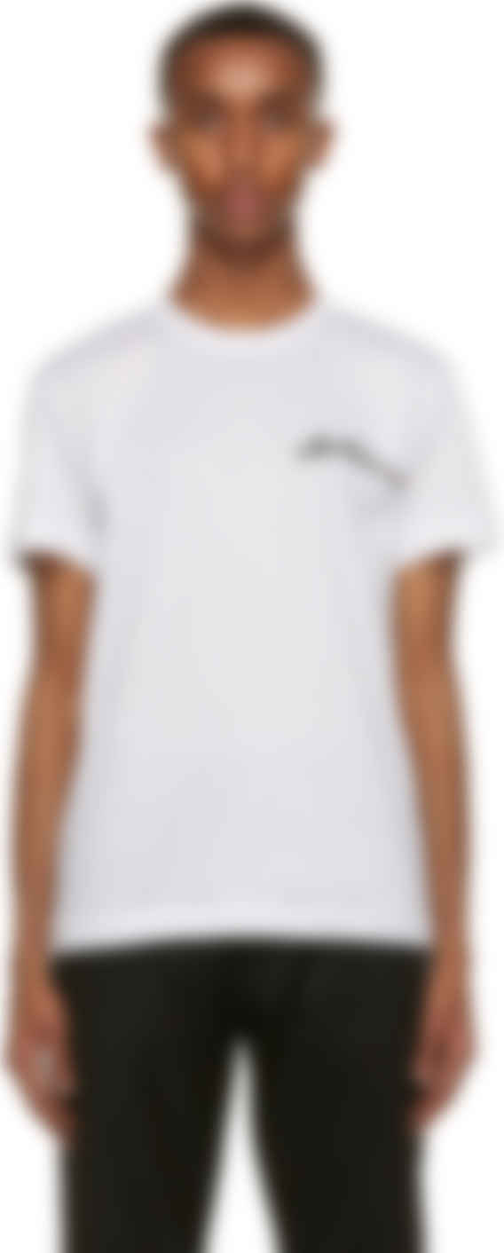 black and white alexander mcqueen shirt