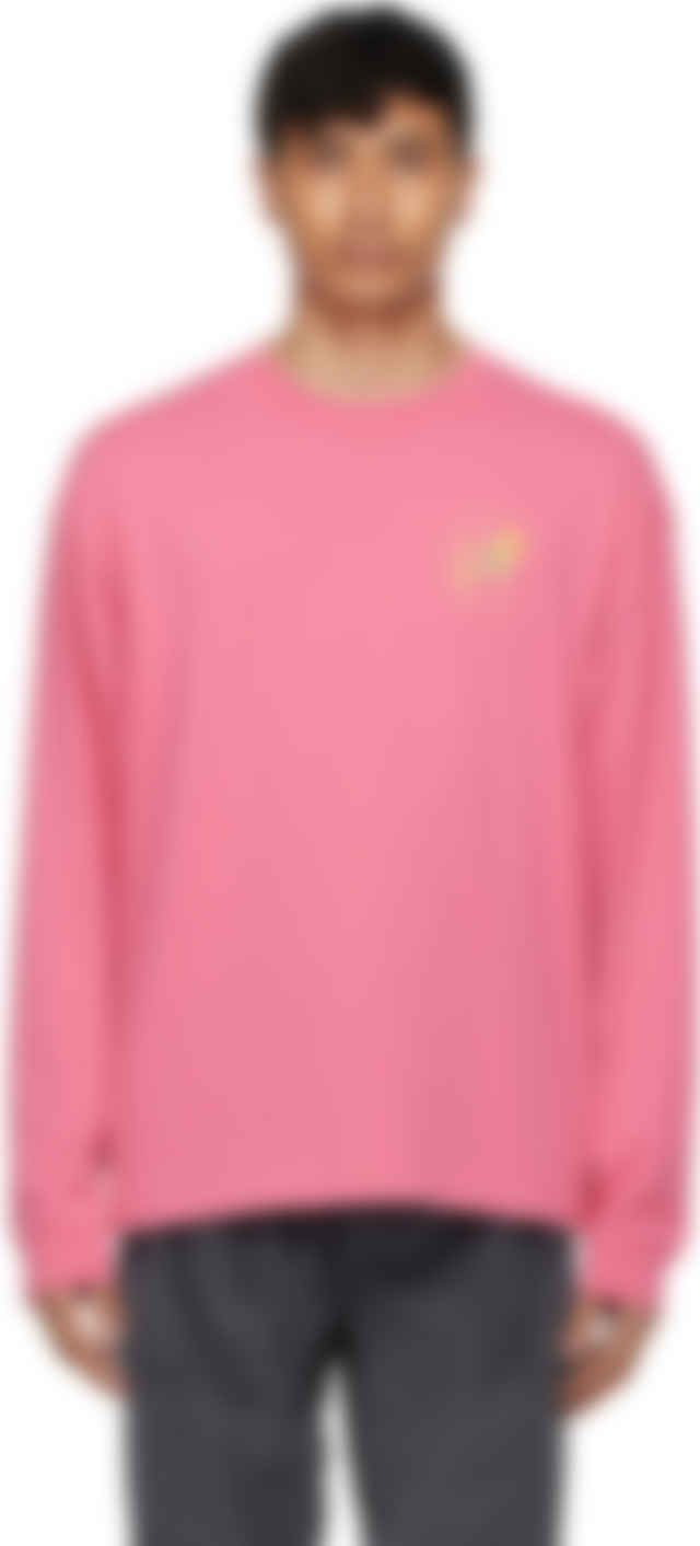 pink full sleeve t shirt