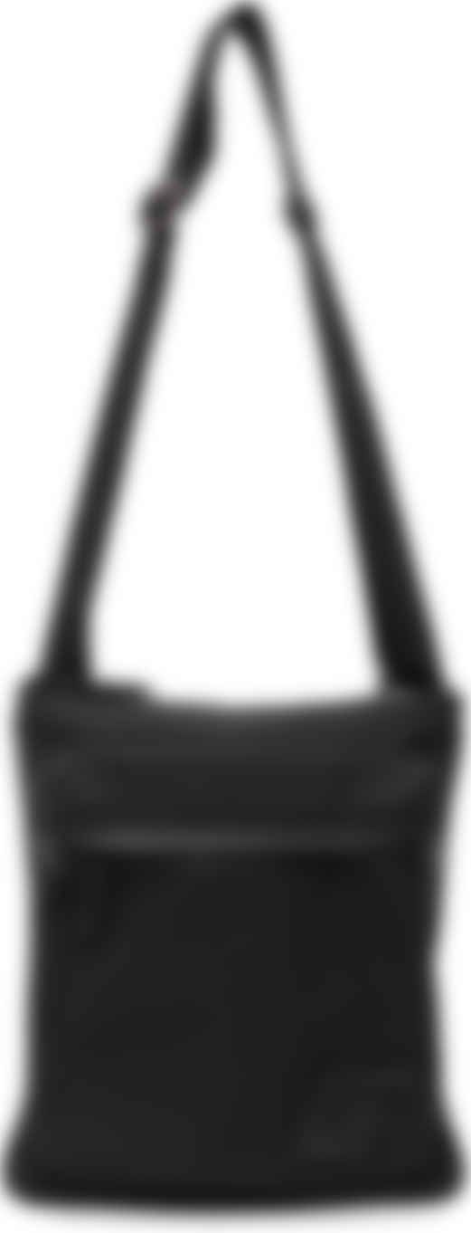 Salvatore Ferragamo Black Econyl Sf Messenger Bag Ssense Canada