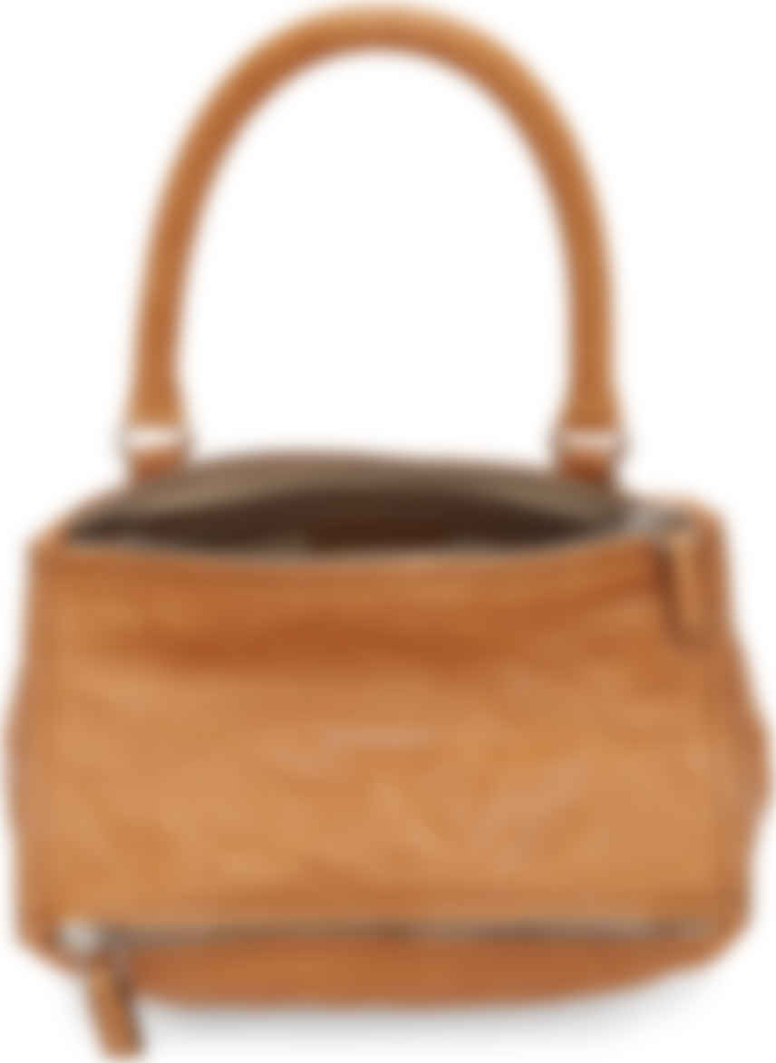 small tan handbag