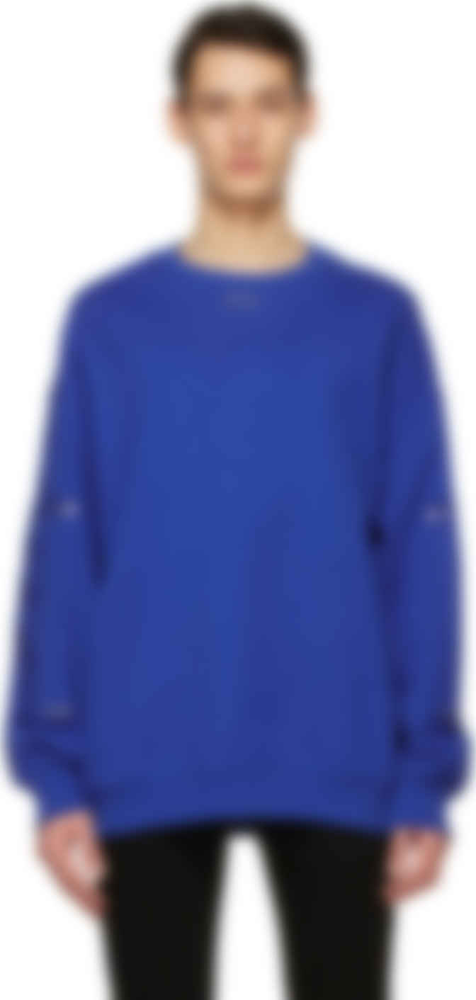 givenchy blue sweatshirt