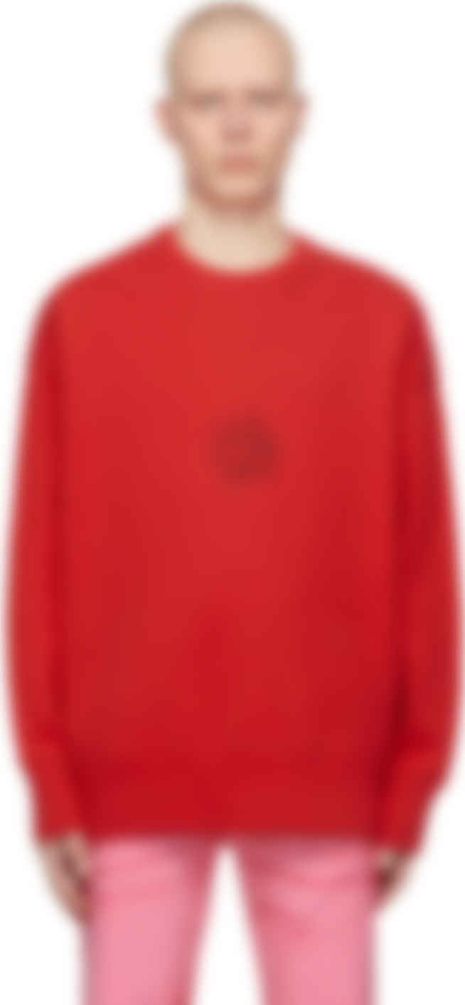 givenchy red sweatshirt