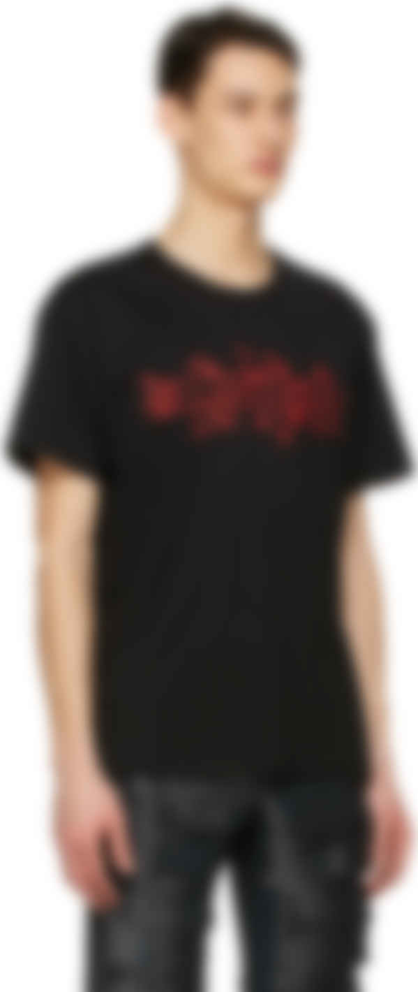 givenchy red and black t shirt