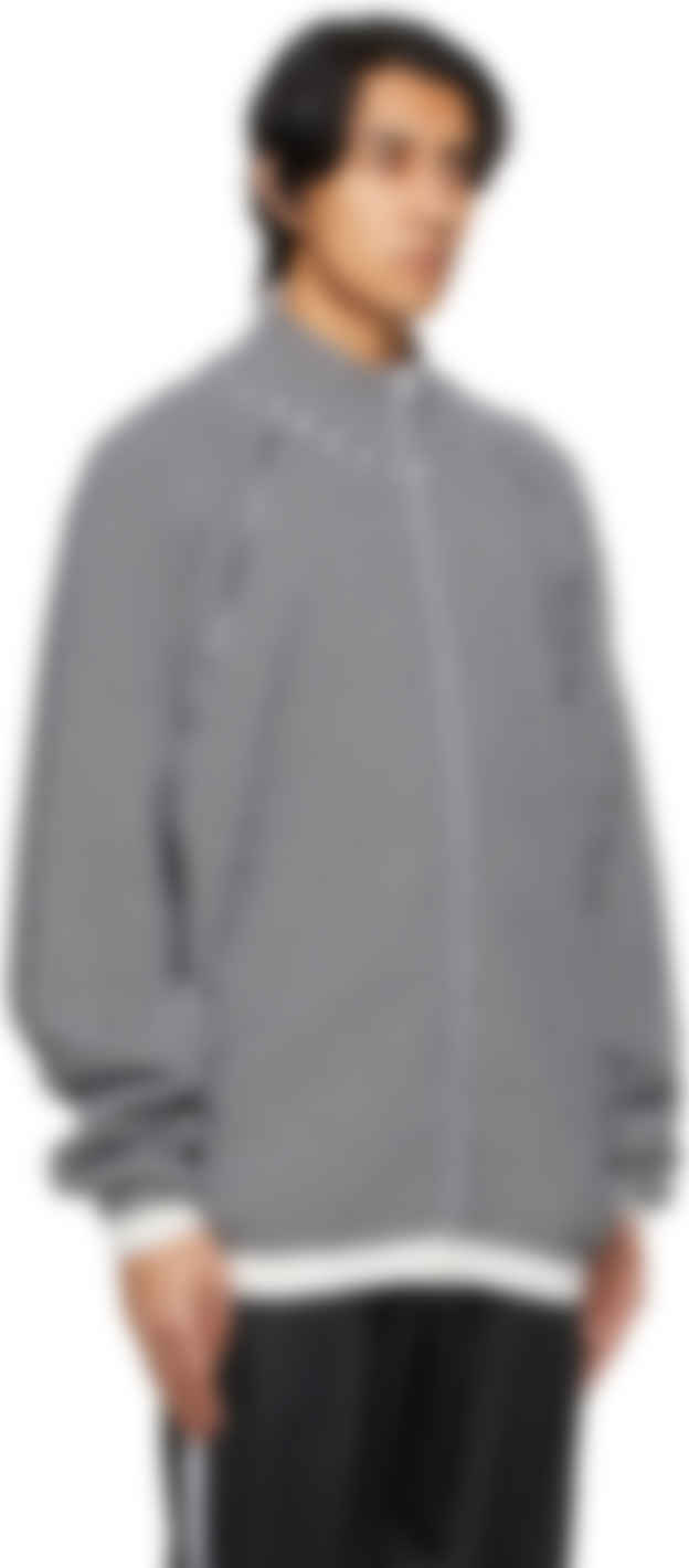 oversized knit cardigan black