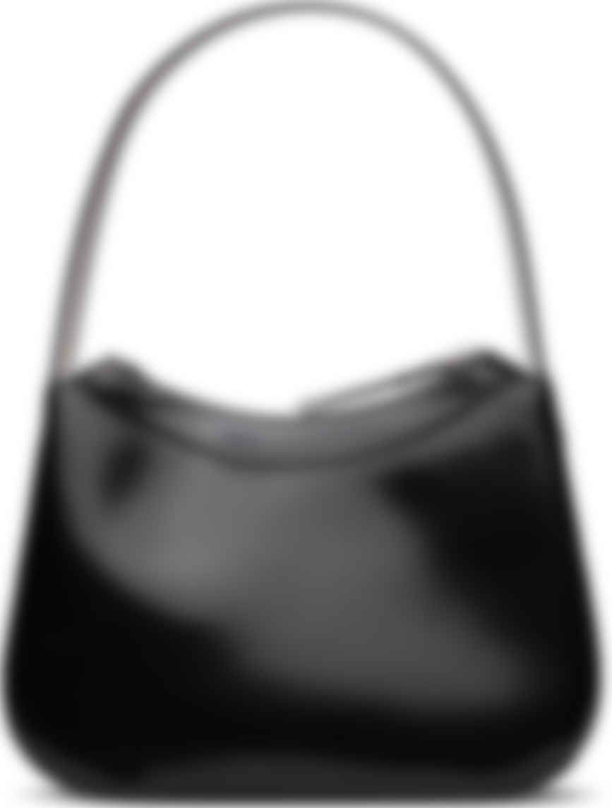 sac en cuir vernis noir