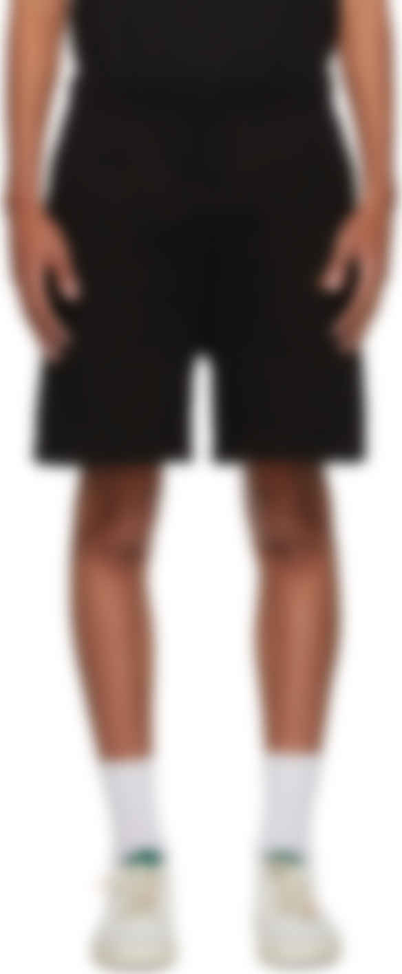 Short London noir et orange exclusif à SSENSE France Axel Arigato en solde