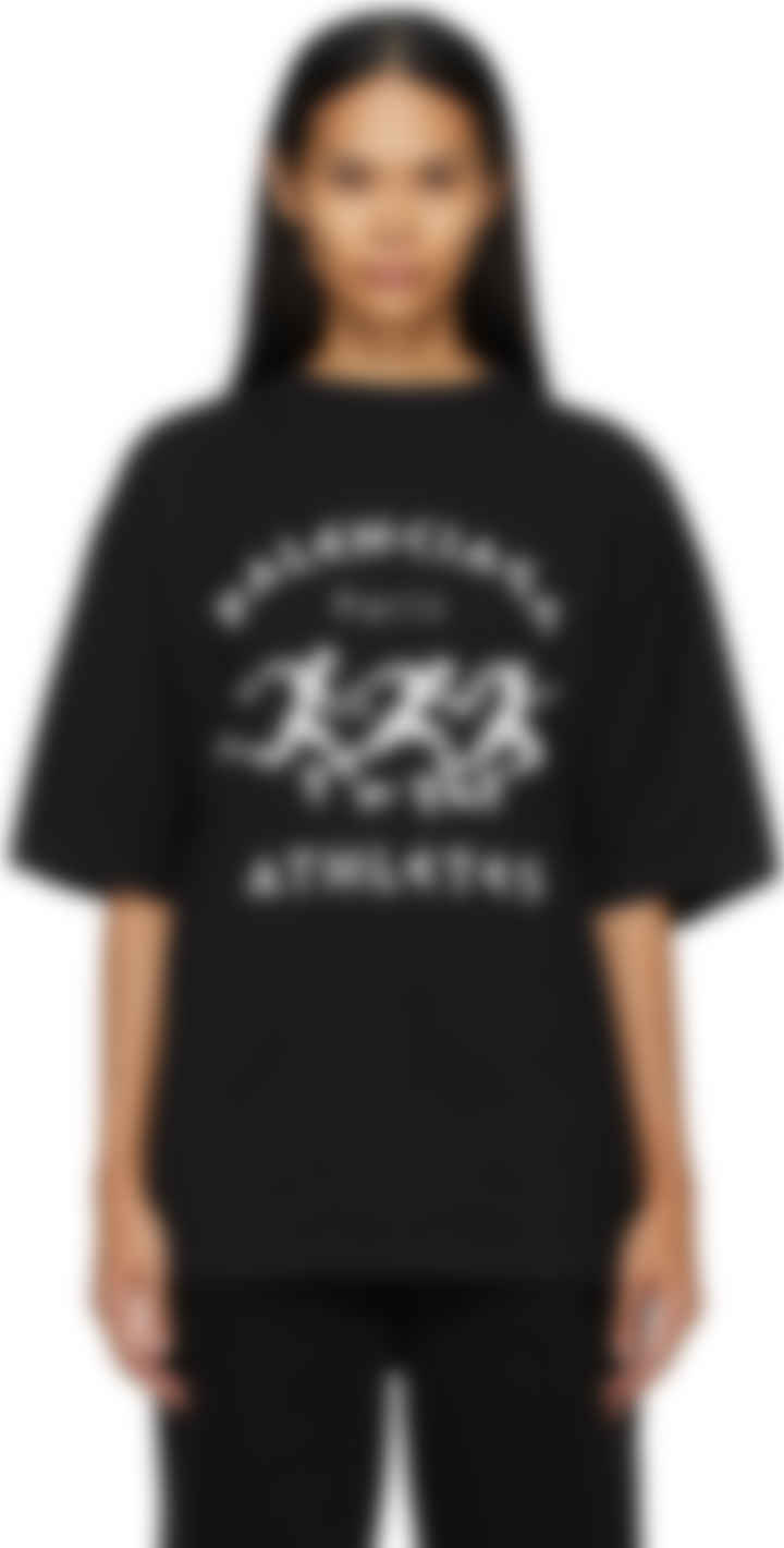 balenciaga black and white shirt