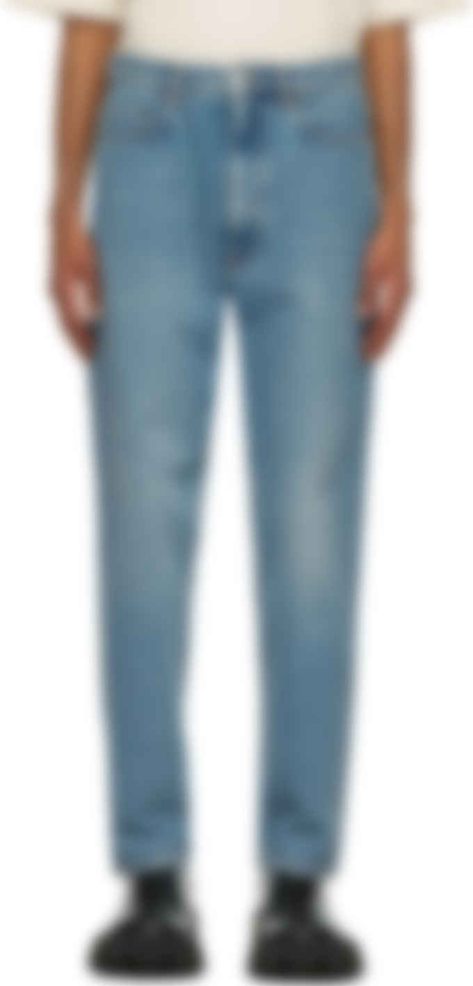 balenciaga blue jeans