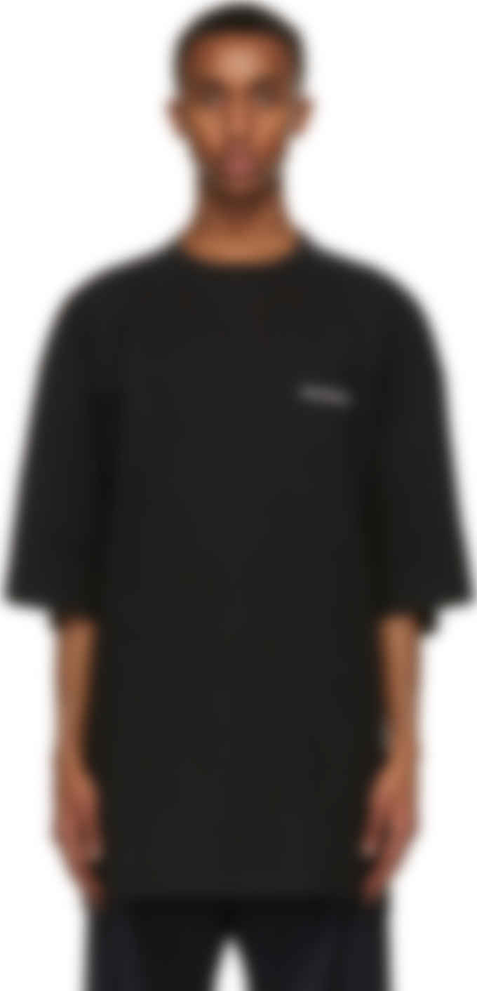 Balenciaga ブラック Defile Xl T シャツ Ssense 日本