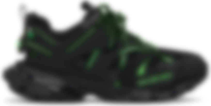 green and black balenciaga shoes
