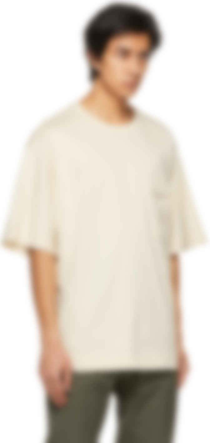 off white embroidered logo t shirt