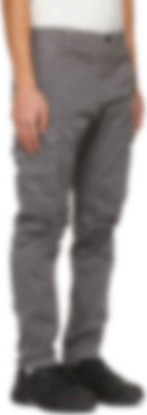 cp company garment dyed stretch sateen cargo pants