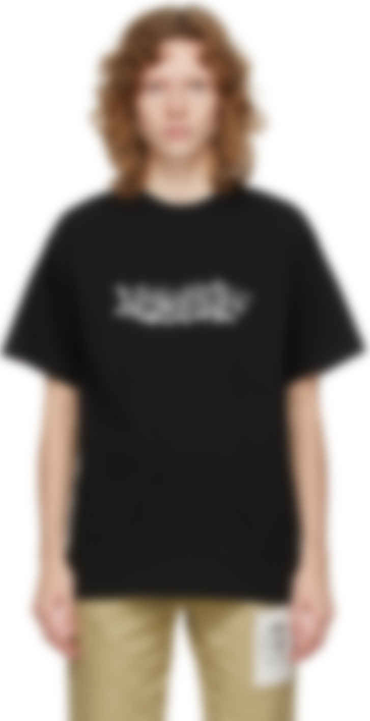 black graffiti shirt