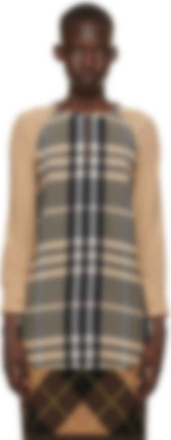 Burberry ベージュ チェック シャツ Ssense 日本