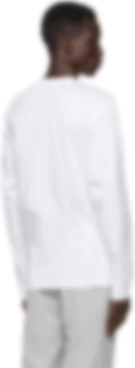 burberry white long sleeve