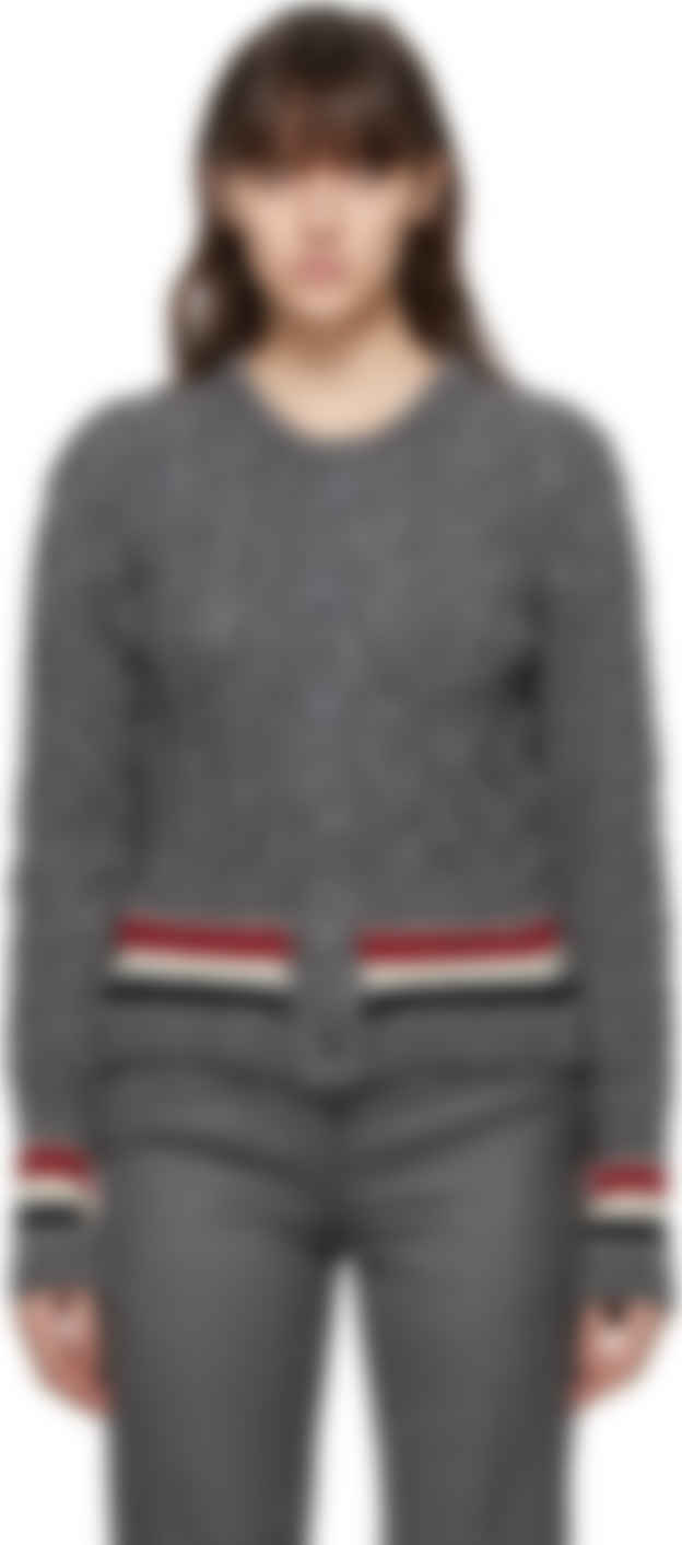 thom browne long cardigan