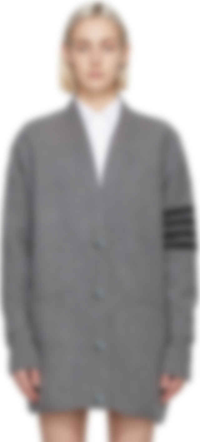 thom browne long cardigan