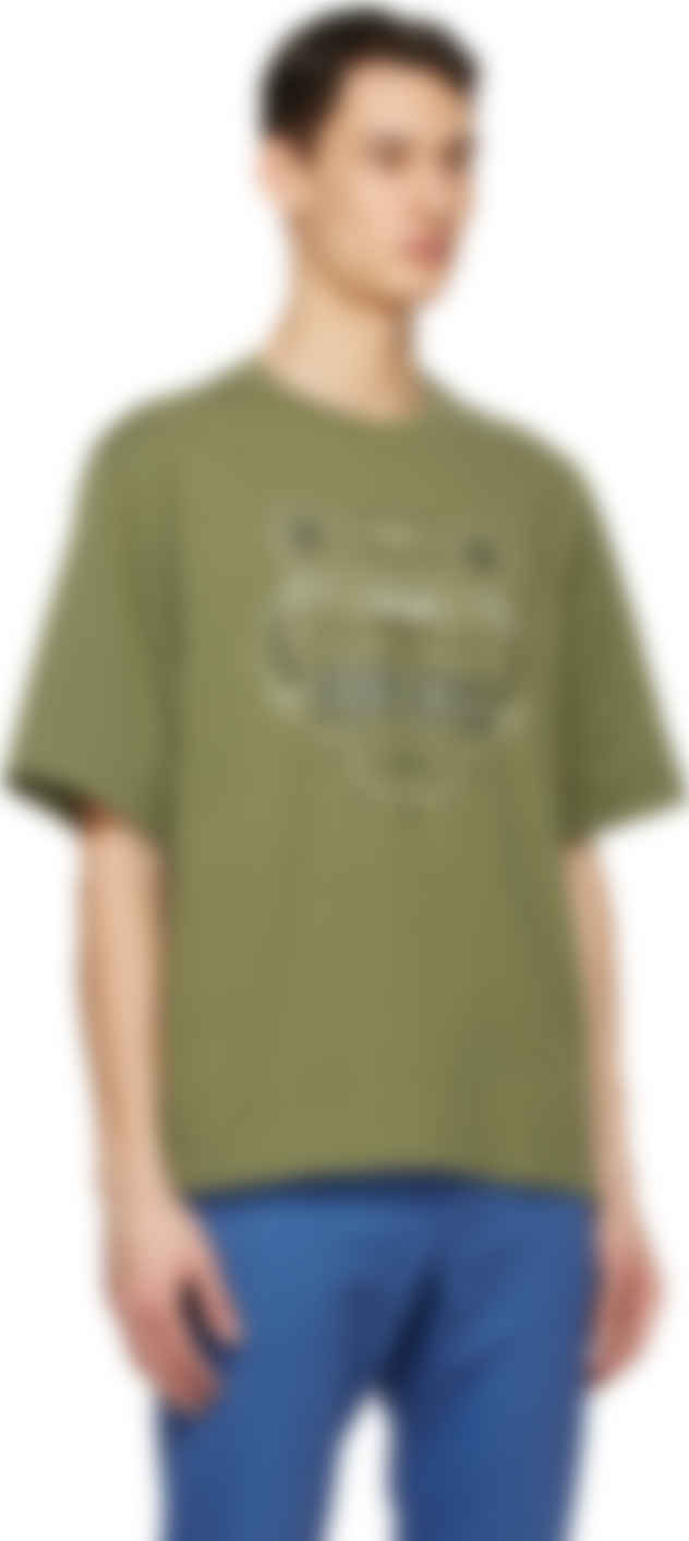 kenzo khaki t shirt