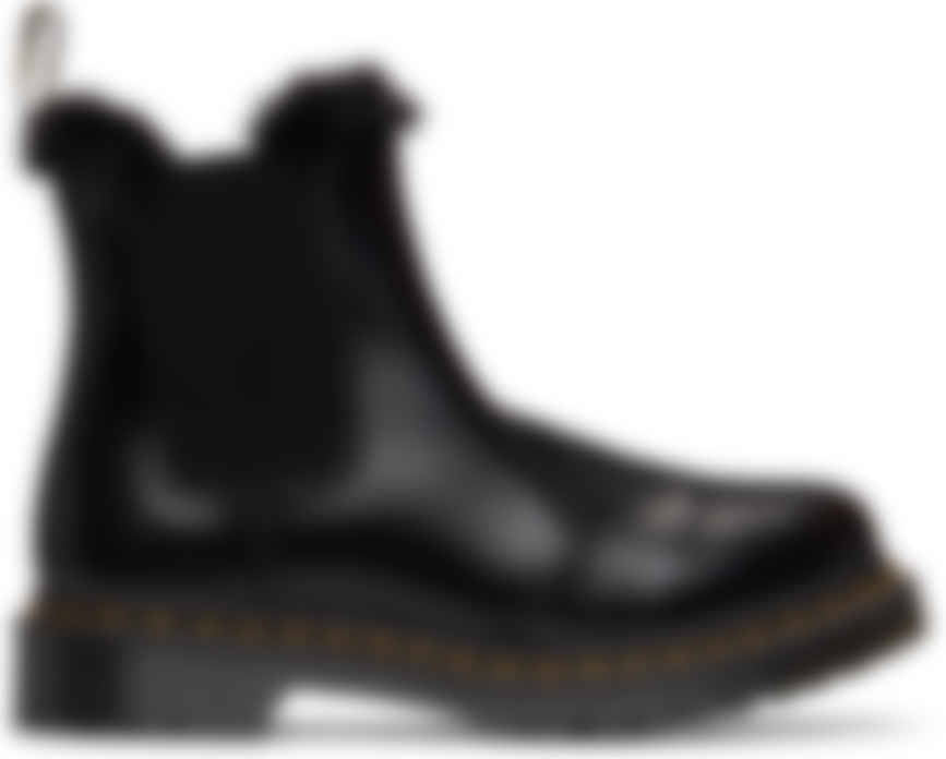 2976 leonore faux fur lined chelsea boots