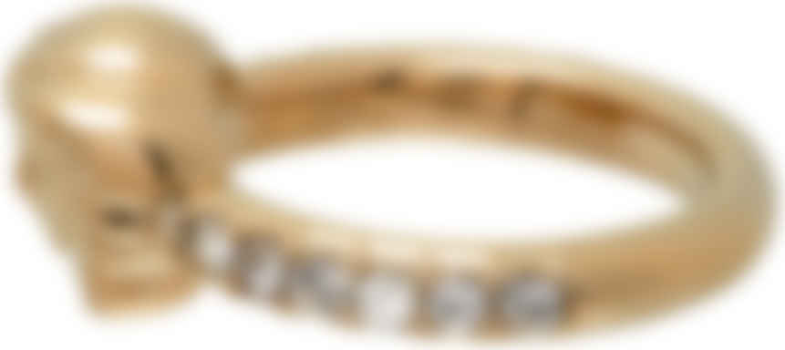 medusa swarovski band ring