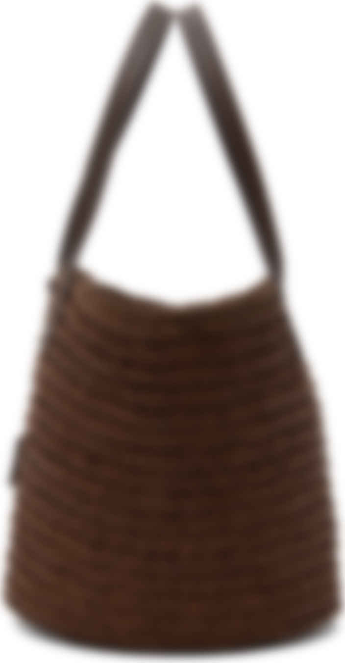 Saint Laurent 棕色中号panier 托特包 Ssense