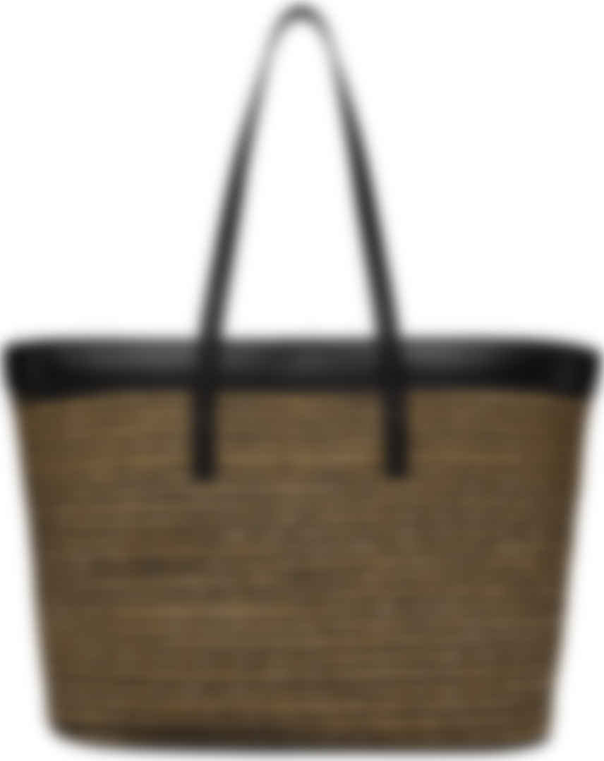 saint laurent straw tote