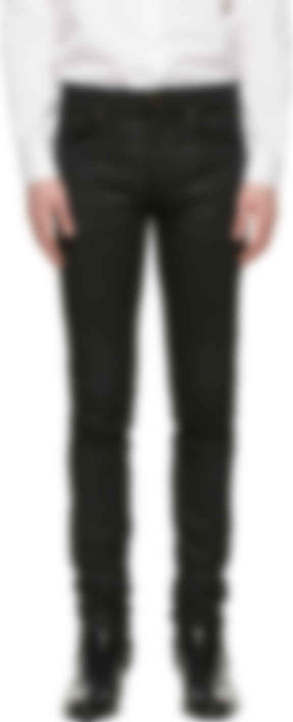 saint laurent straight leg jeans