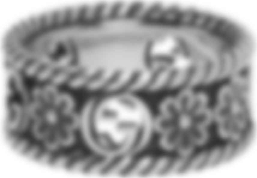 gucci silver interlocking g flower ring