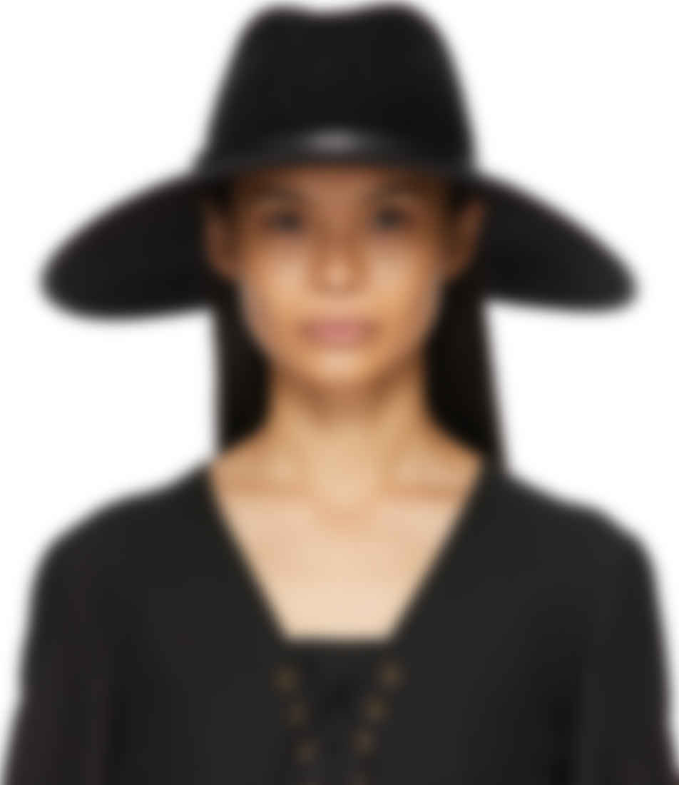 gucci felt wide brim hat