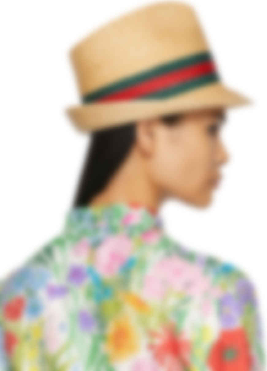 gucci woven hat