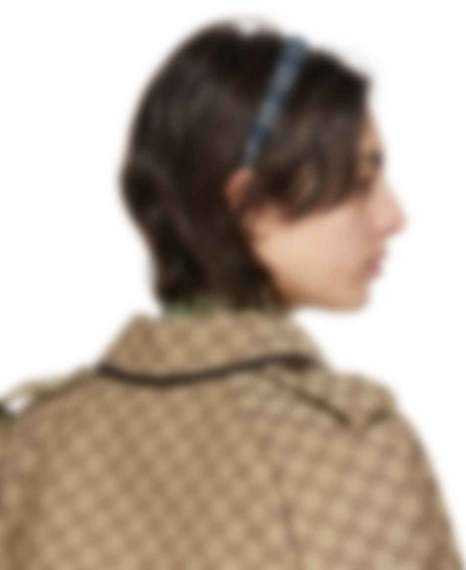gucci denim headband