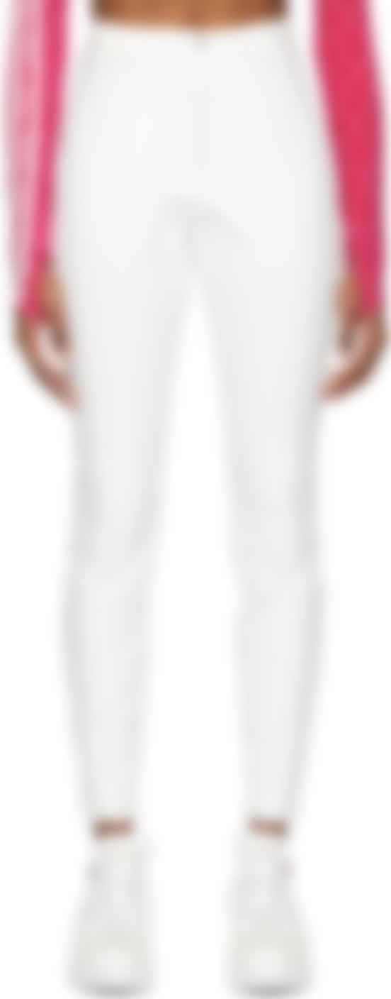 ivy park latex track pants
