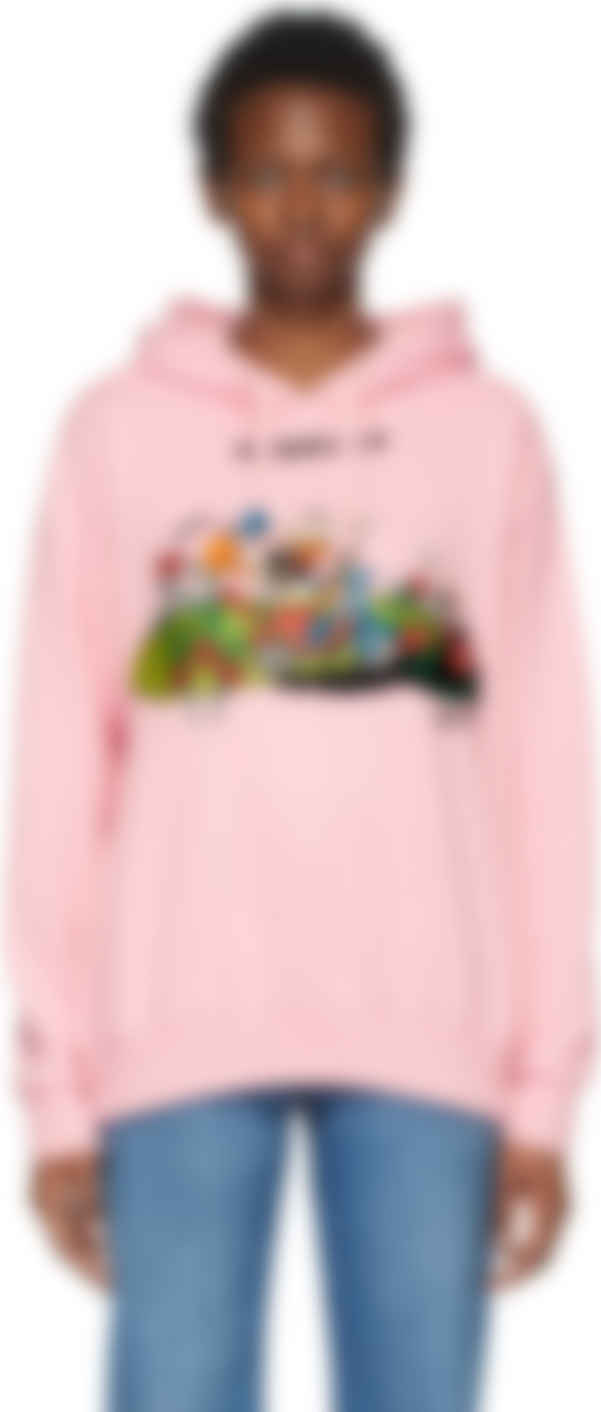 gucci pink hoodie