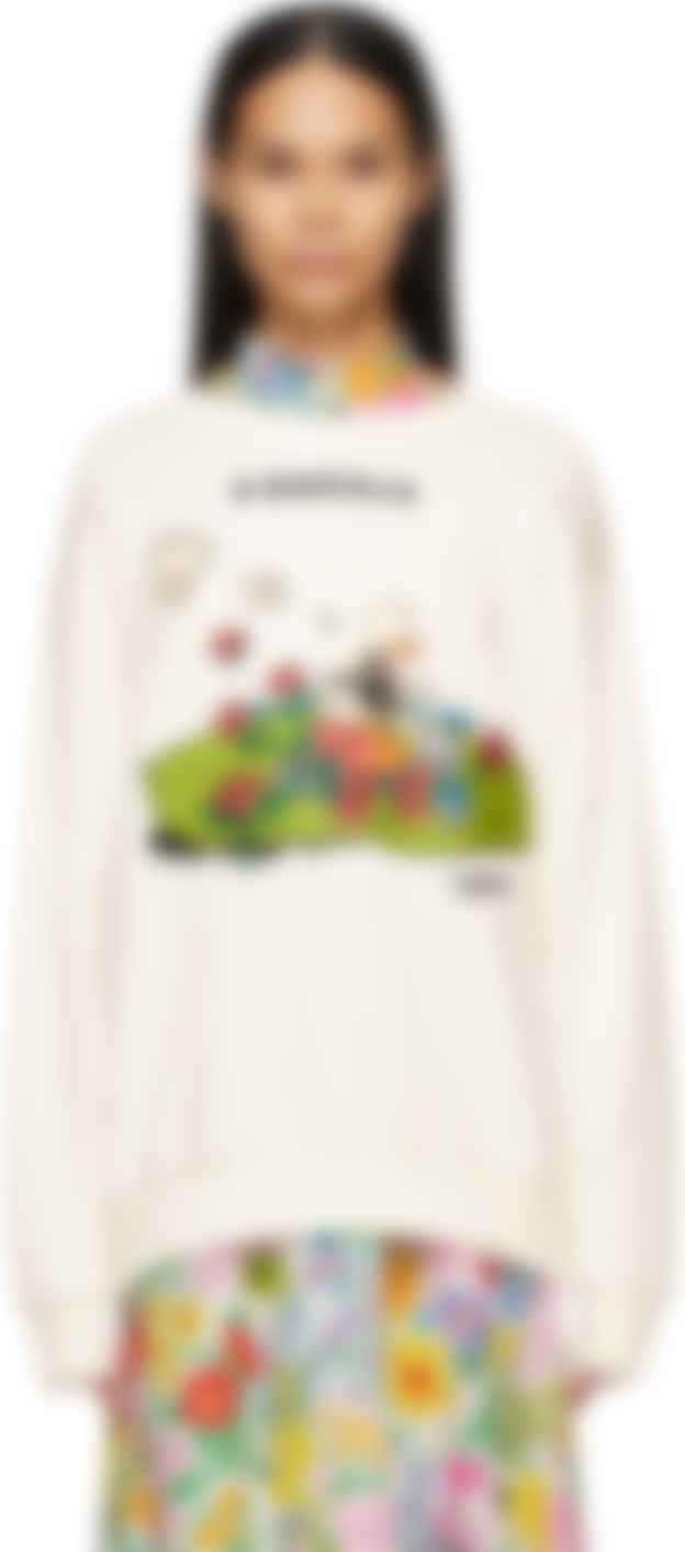 white disney sweatshirt