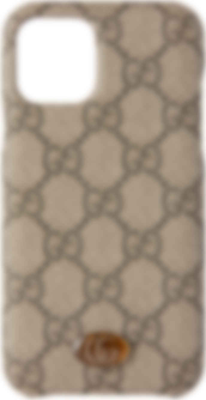 Beige Ophidia Gg Supreme Iphone 11 Pro Case By Gucci Ssense