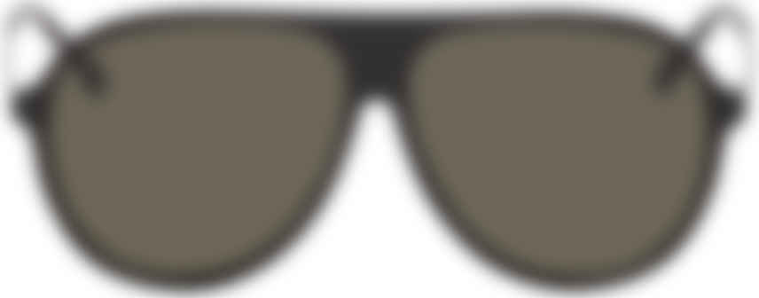 Gucci: Black GG0829SA Sunglasses | SSENSE