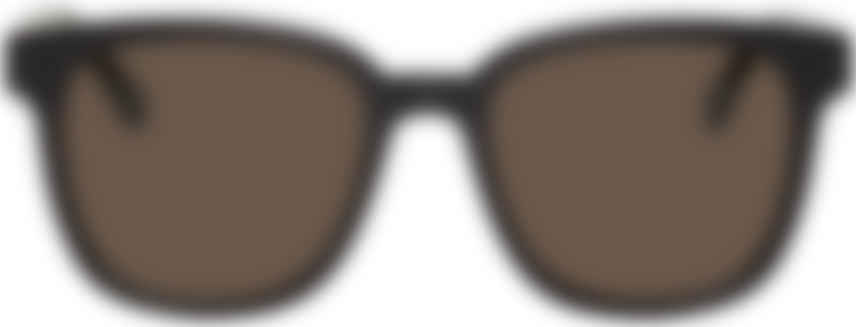 Gucci: Black GG0848SK Sunglasses | SSENSE