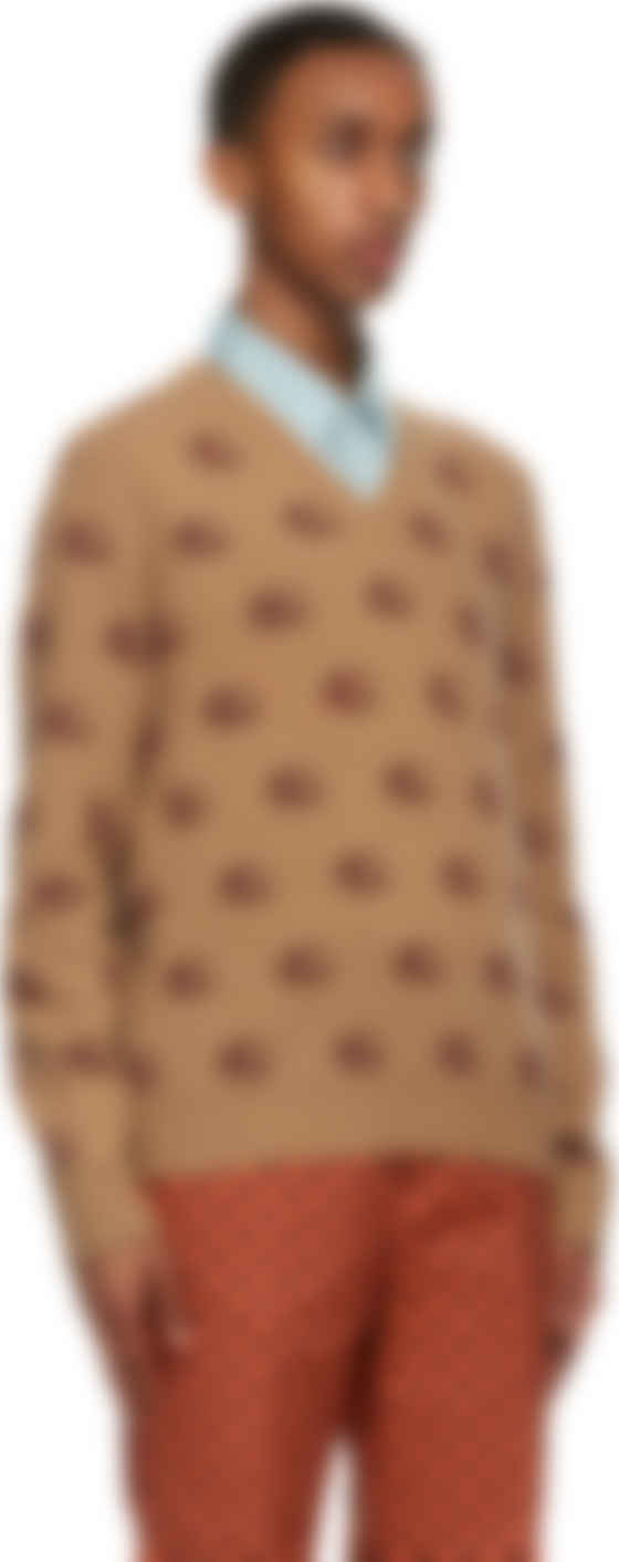 tan gucci sweater
