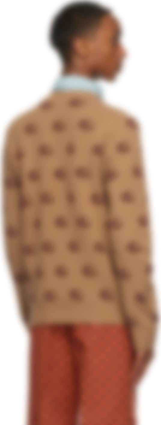 tan gucci sweater