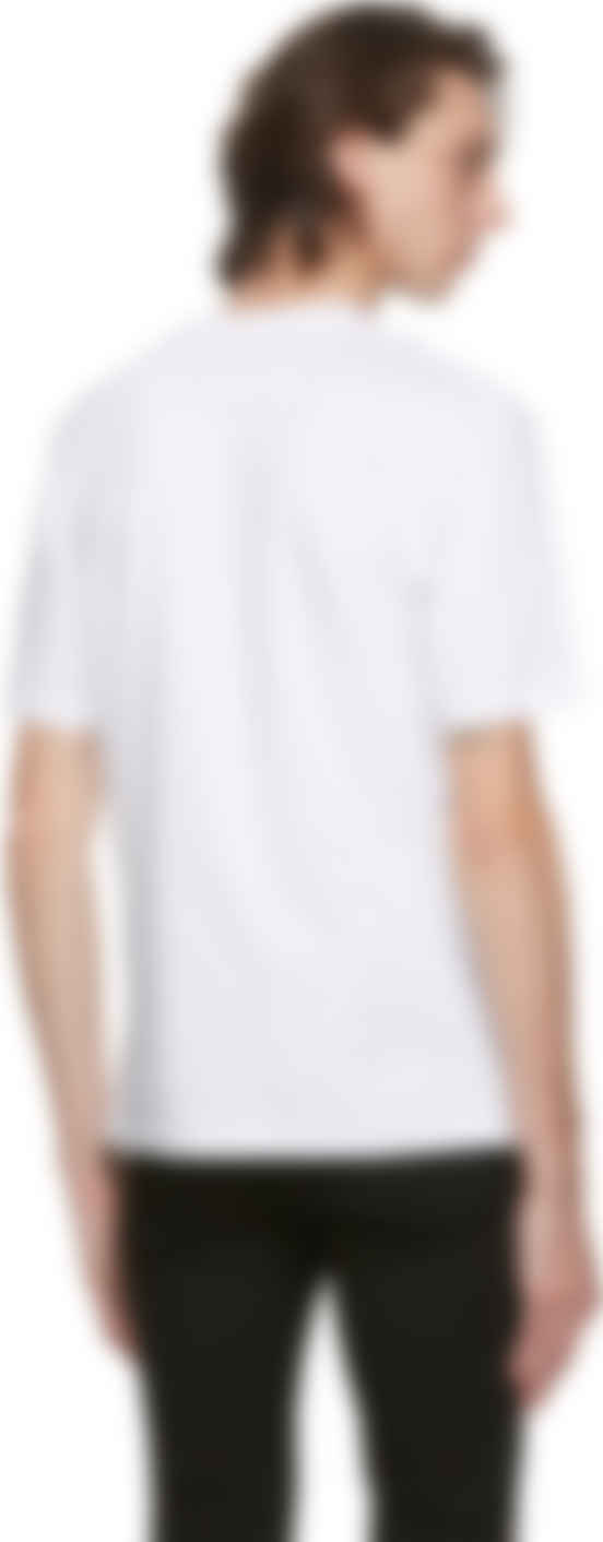 frame white t shirt