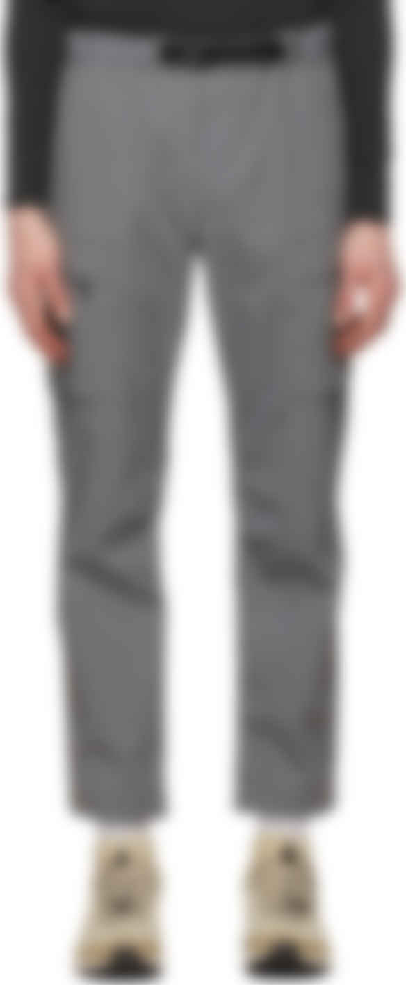 Gray stretch pants Outlet