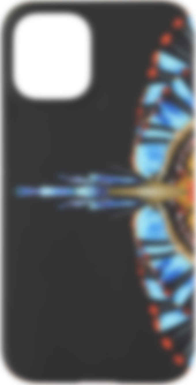 Marcelo Burlon County of Milanのブラック Grizzly Wings iPhone