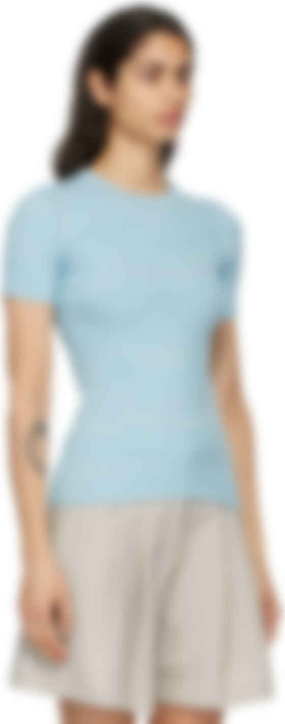 Blue Bebe T Shirt By Anna Quan On Sale